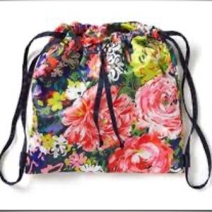 ban.do Mochila Colorful Floral Drawstring Backpack